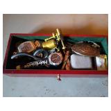 Lot with Unstamped Cross and Accessories