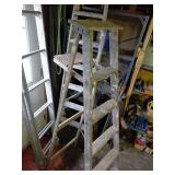 6ft Wooden Step Ladder