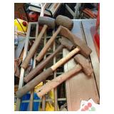 Rubber Mallets and Hammers Lot