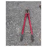 30in Heavy-Duty Bolt Cutter with Red Handles