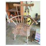 Windsor Armchair With Spindle Backrest