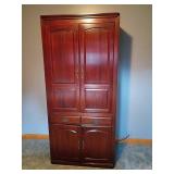 Wood Armoire Cabinet 36 x 21 x 78 Inches