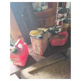 Vintage Gasoline Cans Assortment