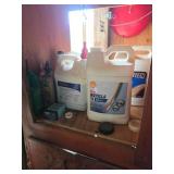 Diesel Engine Oil Jugs, Mixed Brands