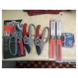 Black+Decker Pruners and Tool Lot