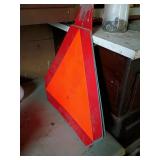 Reflective Slow Moving Vehicle Sign Pair