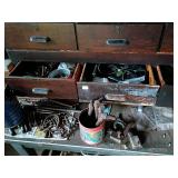 Workshop Drawer Contents: Hardware Items