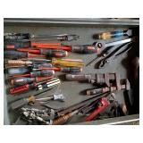 Hand Tool Lot: Screwdrivers, Wrenches
