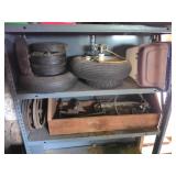 Small Rubber Wheels and Metal Parts