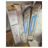 Shop Lights and Philips T12 Fluorescent Bulbs