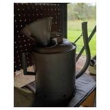 Vintage Metal Oil Can with Flexible Spout