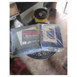 2 Poly Tarps, Silver/Black and Blue