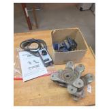 Dial Router Speed Control, Clamps, Metal Parts