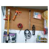 Garage Tools and Supplies Lot