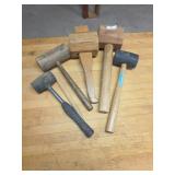Wood and Rubber Mallet Collection