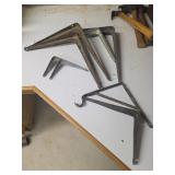5 Mixed Metal Shelf Brackets