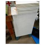 White Garage Metal Storage Cabinet