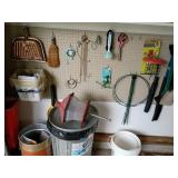 Miscellaneous Garage Tools Lot