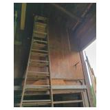 Wooden 12 Rung Ladder