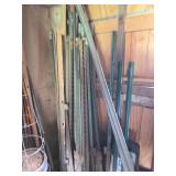 Metal T-Posts and Stakes