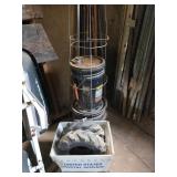 Traveller Hydraulic Fluid Bucket, Wheels, USPS Bin