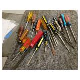 Screwdriver and Awl Lot, Mixed Brands