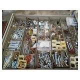 Drawer of Assorted Hardware, Full Contents