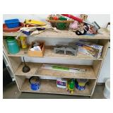 Rustic Shelving Unit, 45 x 11 x 40 Inches