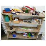 Contents of Utility Cabinet with Tools and Supplie
