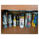 Household Chemical and Garage Supplies Lot