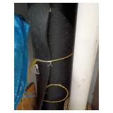 Black Rubber Cargo Mat Roll