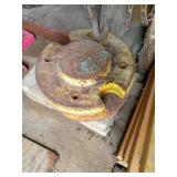 Heavy-Duty Yellow Steel Pulley Block