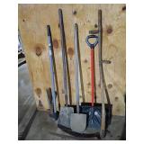 6 Assorted Garden and Hand Tools
