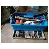 Premier Blue Toolbox With Mixed Hand Tools