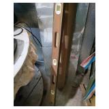 Wooden Spirit Level With Brass Edges