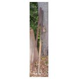 Three Steel T-Posts with Studs