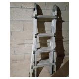 Folding Aluminum Multi-Position Ladder