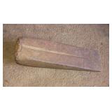 Iron Wood Splitting Wedge Tool