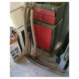3 Wooden Handle Scythes