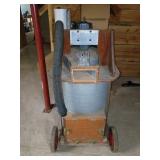 Large Industrial Blower on Wheeled Cart
