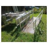 Aluminum Modular Wheelchair Ramp, As Is, You Load