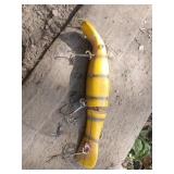 Swim Whizz Jointed Fishing Lure Yellow