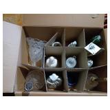 Boxed Lot of Decorative Glass and Ceramic Bells