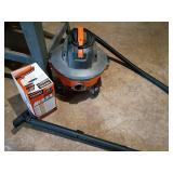 RIDGID 3.5 HP Wet/Dry Vac With Filter, Hose