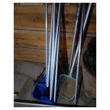 Pool Poles and Leaf Skimmer Assortment