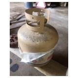 Empty Mighty Flame Propane Tank Cylinder