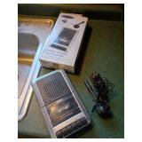Jensen Cassette Recorder MCR-100 with Microphone