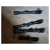 4 Rifle Scopes Bushnell and Scopechief