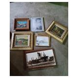 Framed Artworks and Photographs