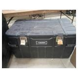 Husky 100-Gallon Plastic Storage Box, approximatel